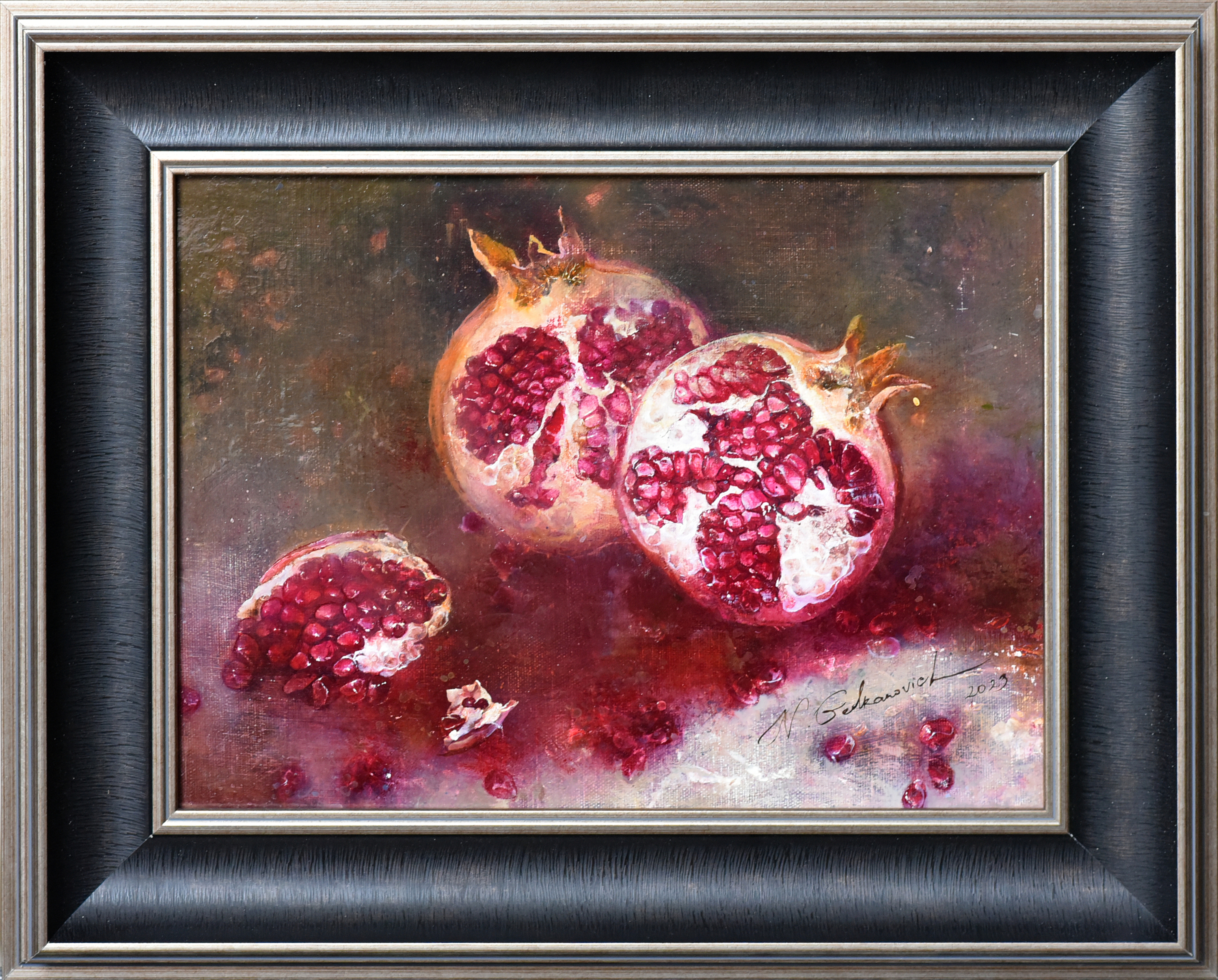 The pomegranates (framed)